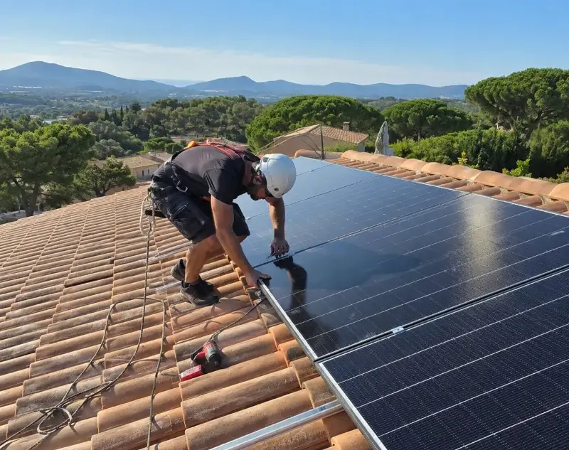Installateur panneaux solaires Félines-Termenès — pose photovoltaïque sur toiture