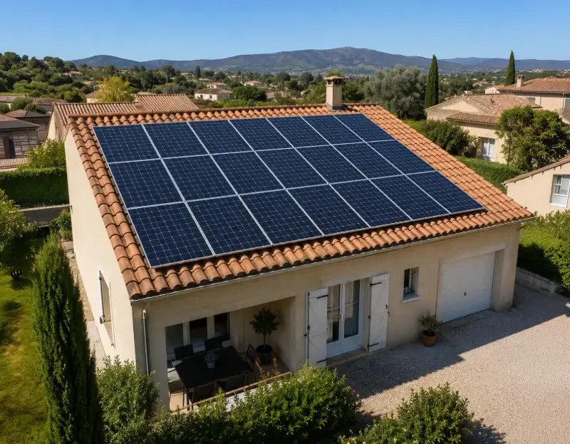 Prime à l'autoconsommation panneaux solaires Félines-Termenès — aide financière de l'État